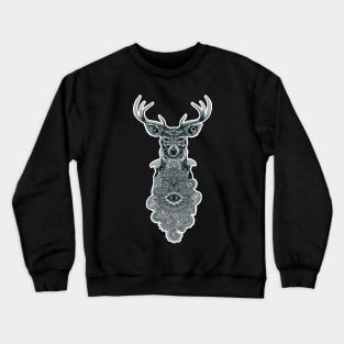 the eye of the deer Crewneck Sweatshirt